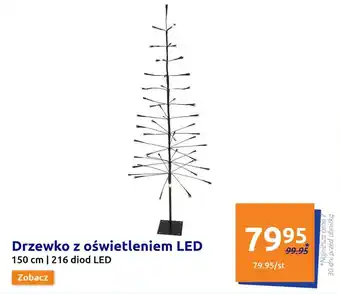 Action Drzewko z oświetleniem LED oferta