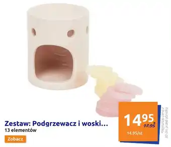 Zestaw: Podgrzewacz i woski... 13 elementów