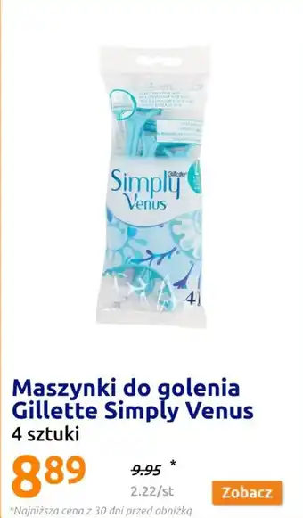 Action Maszynki do golenia Gillette Simply Venus oferta