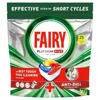 Fairy platinum plus cytryna tabletki do zmywarki all in one, 25 tabletek