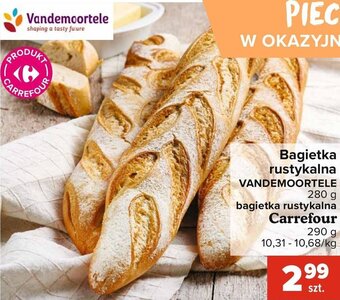 Carrefour Bagietka rustykalna 280g oferta