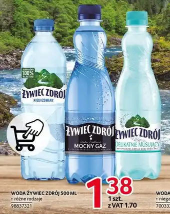 Selgros WODA ŻYWIEC ZDRÓJ 500 ML oferta