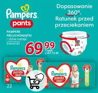 Selgros PAMPERS PIELUCHOMAJTKI oferta