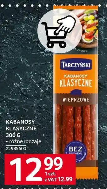 Selgros KABANOSY KLASYCZNE 300 G oferta