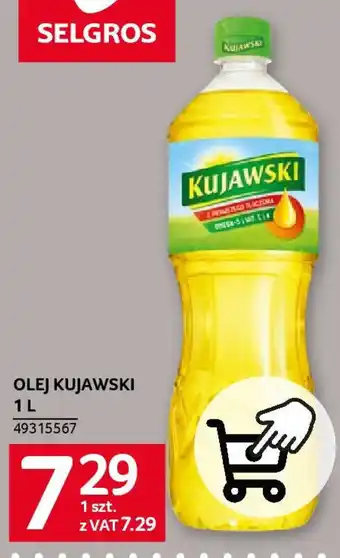 Selgros OLEJ KUJAWSKI 1 L oferta