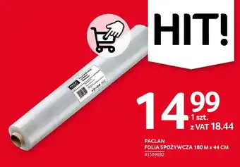 Selgros PACLAN FOLIA SPOŻYWCZA 180 M x 44 CM oferta