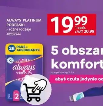 Selgros ALWAYS PLATINUM PODPASKI oferta