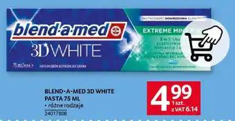 Selgros BLEND-A-MED 3D WHITE PASTA 75 ML oferta
