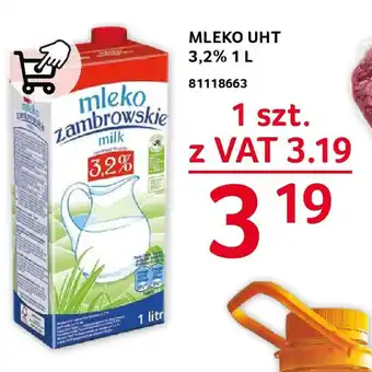 Selgros MLEKO UHT 3,2% 1 L oferta