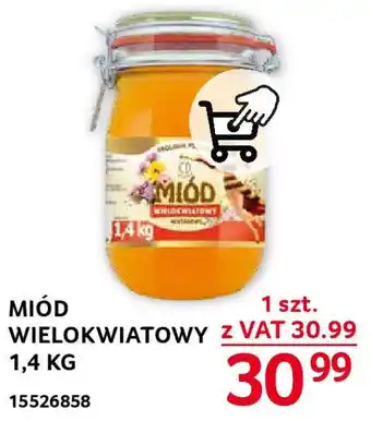 Selgros MIÓD WIELOKWIATOWY 1,4 KG oferta