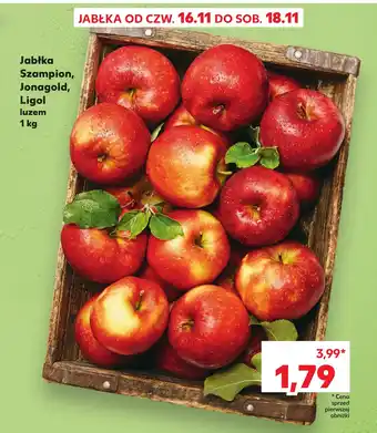 Jabłka Szampion, Jonagold, Ligol luzem 1kg