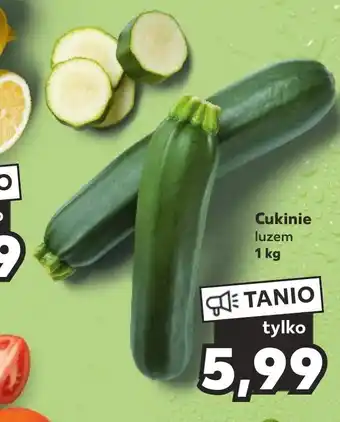 Kaufland Cukinie luzem 1 kg oferta