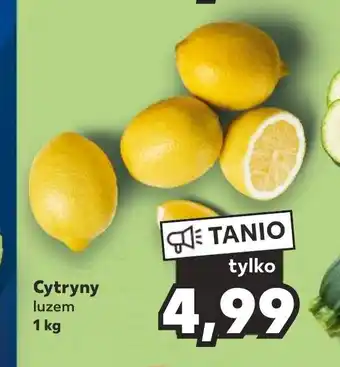 Kaufland Cytryny luzem 1 kg oferta