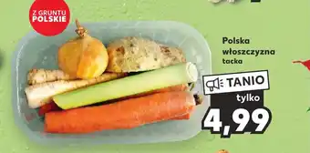 Kaufland Polska włoszczyzna tacka oferta