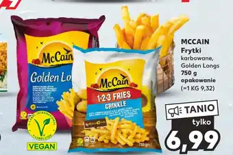 Kaufland MCCAIN Frytki karbowane, Golden Longs 750 g oferta