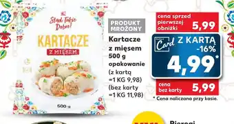 Kaufland KARTACZE z mięsem 500g oferta