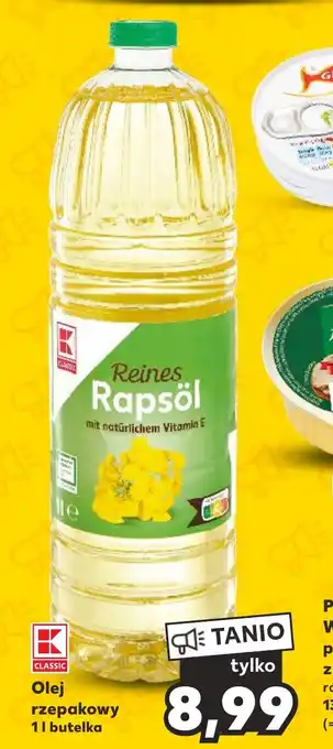 Kaufland Olej rzepakowy 1l oferta