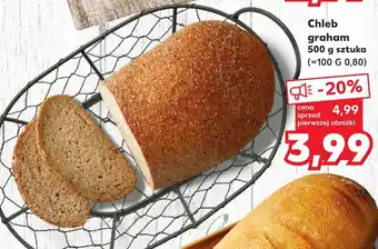 Kaufland Chleb graham 500 g sztuka oferta