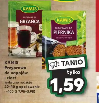 Kaufland KAMIS Przyprawa do napojów i ciast 20-40g oferta