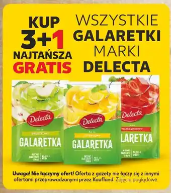 Kaufland Wszystkie galaretki marki delecta oferta