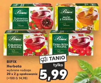 Kaufland BIFIX Herbata 20 x 2g oferta