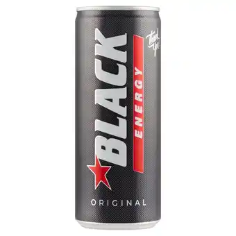 Stokrotka Market Black energy original gazowany napój energetyzujący 250 ml oferta
