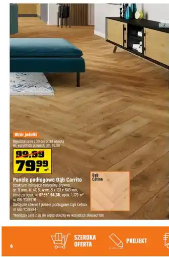 OBI Panele podłogowe oferta