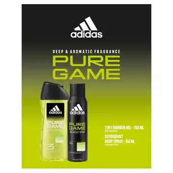 Dealz Adidas pure game zestaw kosmetyków oferta