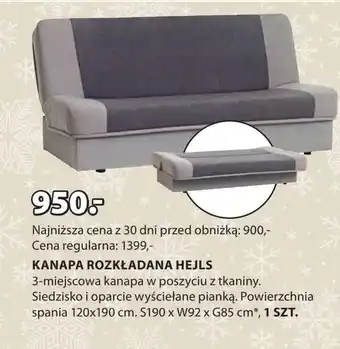 JYSK Kanapa oferta