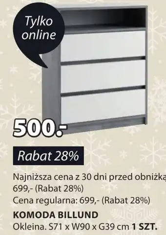 JYSK Komoda oferta