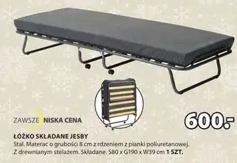 JYSK Łóżko składane oferta