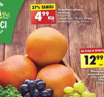 Biedronka Grapefruit różowy 1kg oferta