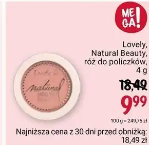 Rossmann Róż do policzków oferta