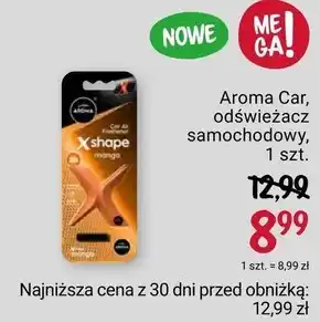 Rossmann Odświeżacz samochodowy oferta