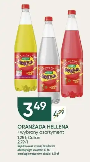 Chata Polska Hellena oranżada czerwona 1,25 l oferta
