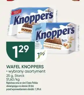 Chata Polska Knoppers wafelek mleczno-orzechowy 25 g oferta