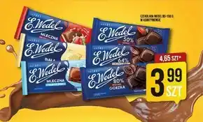 Market Jan E. wedel czekolada mocno gorzka 80 % 80 g oferta