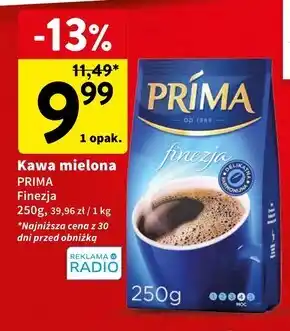 Intermarche Prima finezja kawa mielona 500 g oferta