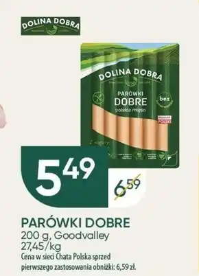 Chata Polska Dolina dobra parówki 100 % polskiej szynki 200 g oferta