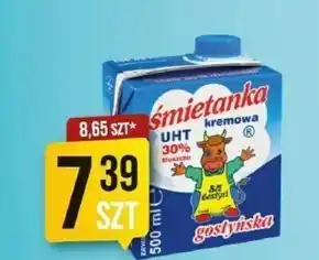 Market Jan Sm gostyń śmietanka kremowa uht 30% 500 ml oferta