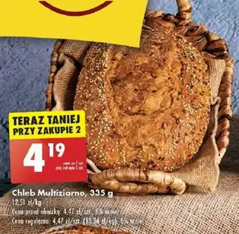 Biedronka Chleb Multiziarno 335 g oferta