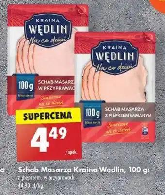Biedronka Schab Masarza Kraina Wędlin, 100 g oferta
