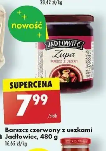 Barszcz czerwony z uszkami Jadłowiec 480 g