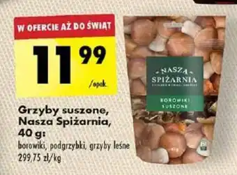Biedronka Grzyby suszone, Nasza Spiżarnia, 40 g oferta