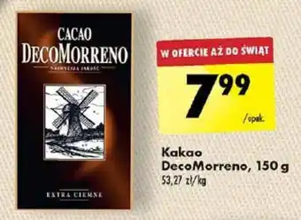 Biedronka Kakao DecoMorreno, 150 g oferta