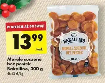 Biedronka Morele suszone bez pestek Bakallino, 300 g oferta
