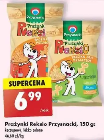Biedronka Prażynki Reksio Przysnacki, 150 g oferta