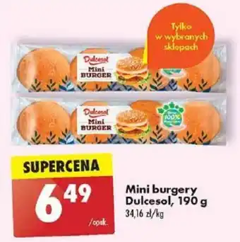 Biedronka Mini burgery Dulcesol, 190 g oferta