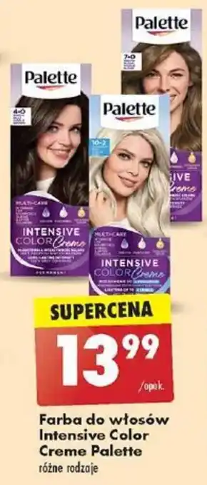 Biedronka Farba do włosów Intensive Color Creme Palette oferta