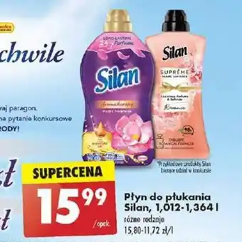 Biedronka Płyn do płukania Silan, 1,012-1,364 l oferta
